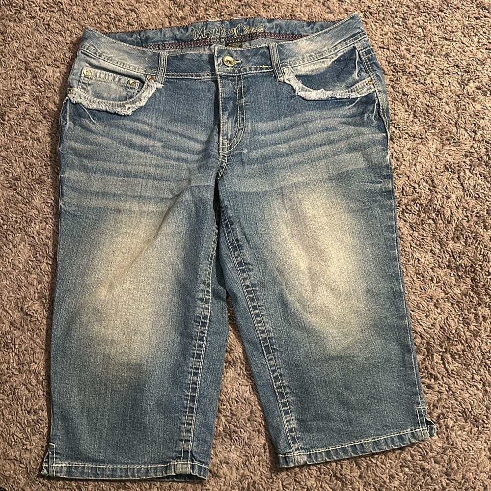 Myth of Jade denim shorts. Size 12
